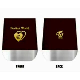 ウェストトゥワイス(Waste(twice))のTWICE FC限定　タンブラー　perfect world 貴重な【未使用品】(K-POP/アジア)