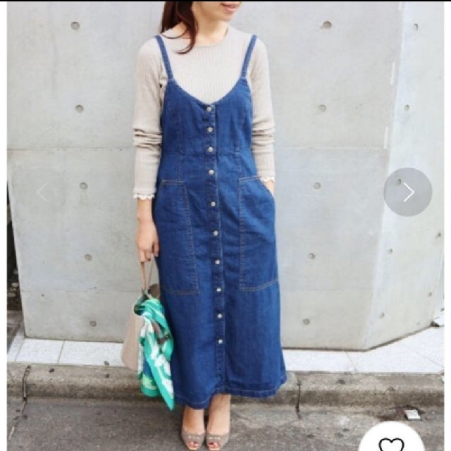 IENA - 専用です♪【新品タグ付】IENA デニムジレワンピースの通販 by