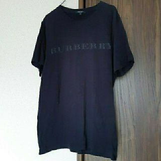 バーバリー(BURBERRY)のBURBERRY　バーバリー　ネイビー　紺　Tシャツ　カットソー(Tシャツ/カットソー(半袖/袖なし))