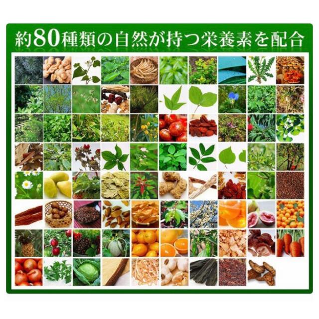 野草酵素 野菜酵素 サプリメント約3ヵ月分 やさい酵素 ダイエット ビタミン 食品/飲料/酒の健康食品(ビタミン)の商品写真