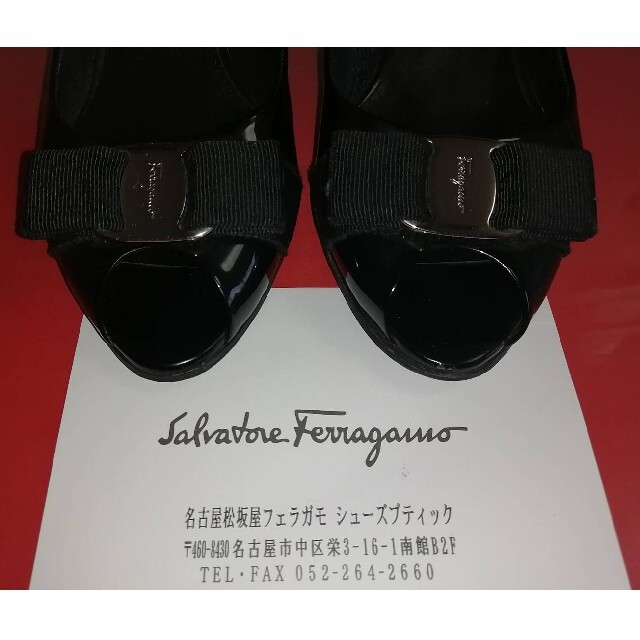 Salvatore Ferragamo - 美 品！サルヴァトーレフェラガモパンプス