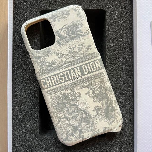 Christian Dior(クリスチャンディオール)の箱、証明書付き！Dior iPhone 11pro ケース　トワルドゥジュイ スマホ/家電/カメラのスマホアクセサリー(iPhoneケース)の商品写真