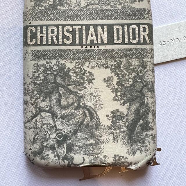 箱、証明書付き！Dior iPhone 11pro ケース　トワルドゥジュイ