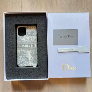 クリスチャンディオール(Christian Dior)の箱、証明書付き！Dior iPhone 11pro ケース　トワルドゥジュイ(iPhoneケース)