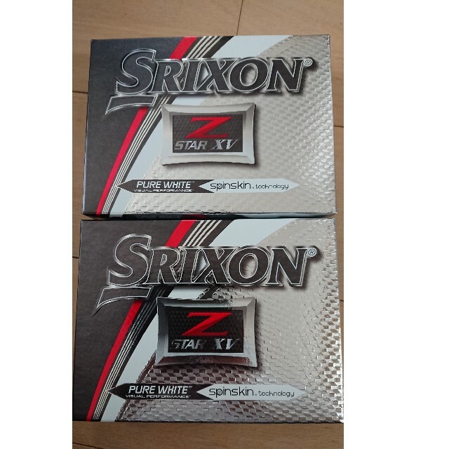 【新品】スリクソン SRIXON Z-STAR XV 2ダース(24球)