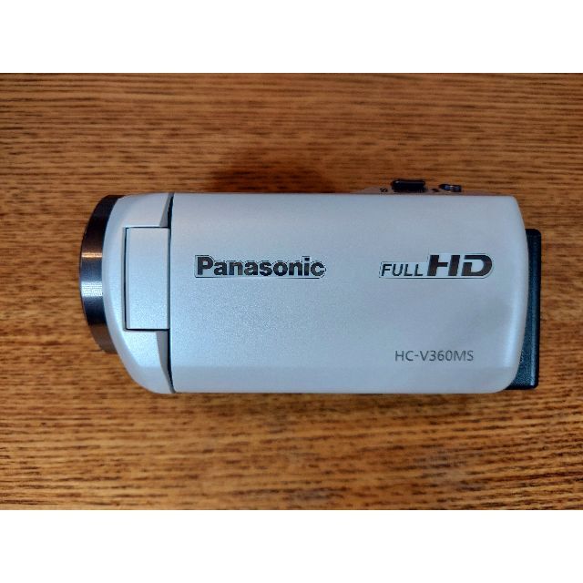 Panasonic(パナソニック)の★Panasonic パナソニック ビデオカメラ HC-V360MS ホワイト スマホ/家電/カメラのカメラ(ビデオカメラ)の商品写真