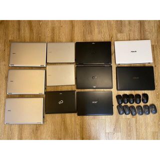 エヌイーシー(NEC)のノートパソコン　11台セット！(ノートPC)