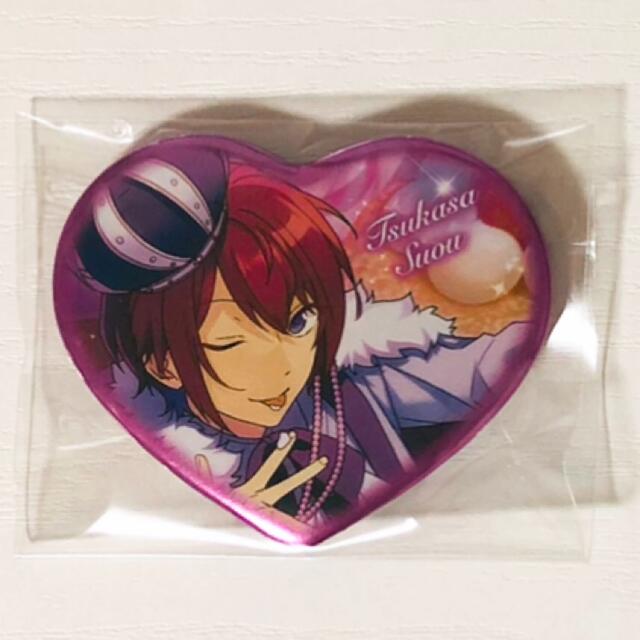 新品☆あんスタ☆Knights【朱桜司】ハートカンバッジ☆ハート缶 新品☆あんスタ☆Knights【朱桜司】ハートカンバッジ☆ハート缶