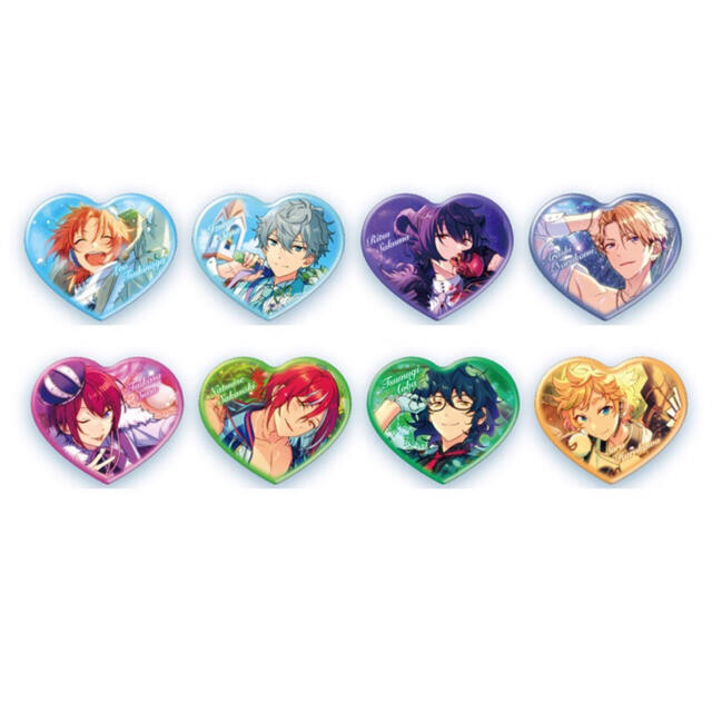 あんスタ 心晴ハート缶バッジ 逆先夏目 - コミック/アニメグッズ あんスタ 心晴ハート缶バッジ 逆先夏目 - コミック/アニメグッズ