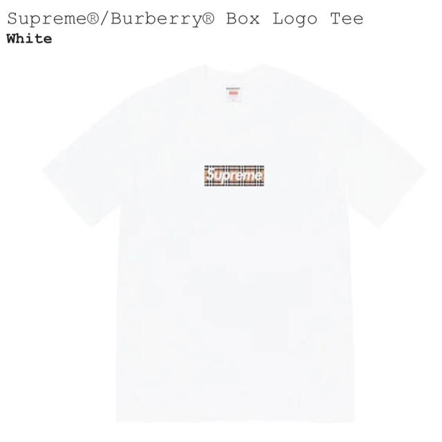 注目の福袋をピックアップ! Burberry Supreme - Supreme Box Tee Logo