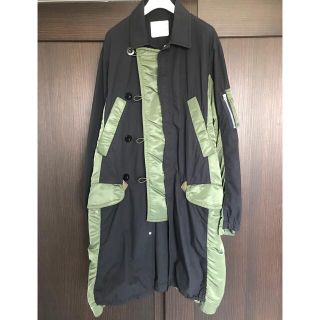 サカイ(sacai)のいっしー様専用 Sacai MA-1 ドッキングコート ステンカラーコート(ステンカラーコート)