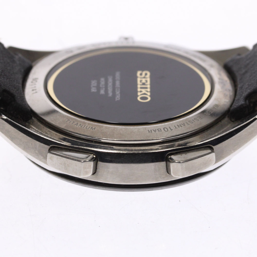 SEIKO(セイコー)の※ベルト訳あり【SEIKO】セイコー ブライツ フライトエキスパート SAGA221/8B92-0AP0 ソーラー電波 メンズ【ev20】 メンズの時計(腕時計(アナログ))の商品写真