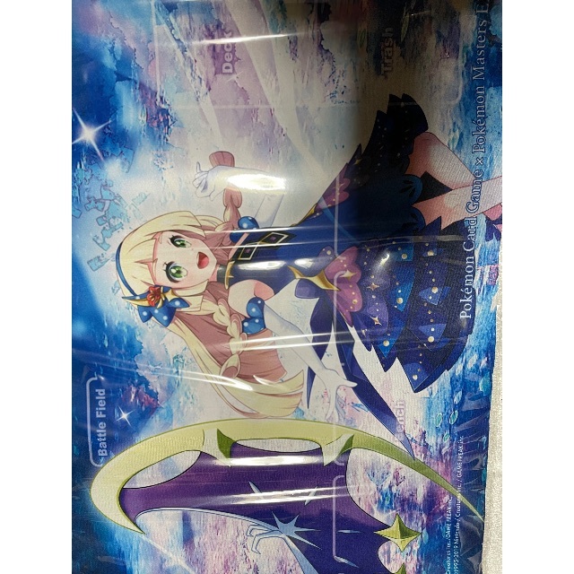 ポケモンマスターexキャンペーン特製リーリエプレイマット カードサプライ アクセサリ ポケモンマスターexキャンペーン特製リーリエプレイマット カードサプライ アクセサリ