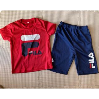 フィラ(FILA)の美品！FILAフィラ運動着セットアップ95cm(Tシャツ/カットソー)