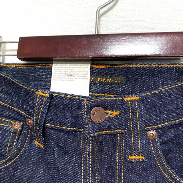 nudie jeans☆リジットデニムパンツ☆新品未使用☆イタリア製☆24インチ