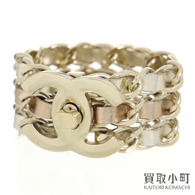 CHANEL - シャネル 【CHANEL】チェーンレザー ブレスレットの通販 by