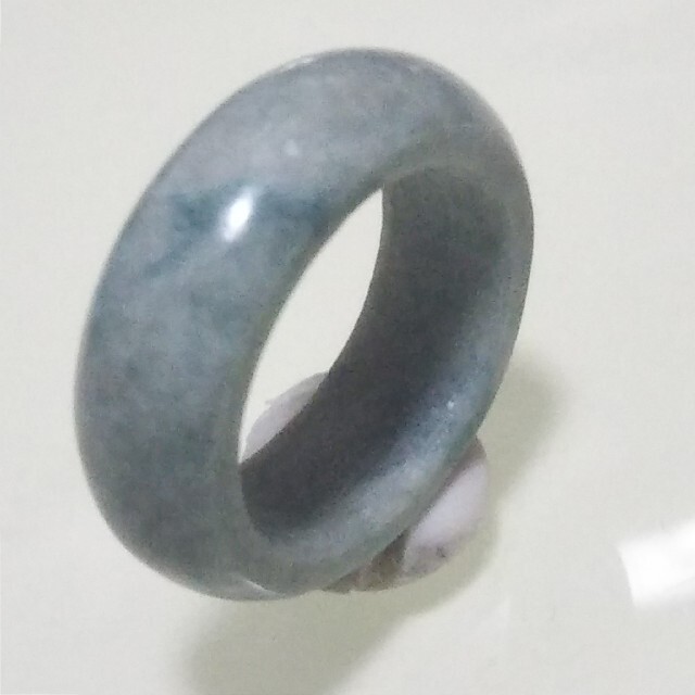 No.0701 硬玉翡翠の指輪 ◆ 糸魚川 小滝産 青翡翠 ◆ 天然石