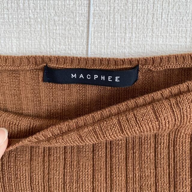 MACPHEE(マカフィー)のMACAPHFF ニット レディースのトップス(ニット/セーター)の商品写真