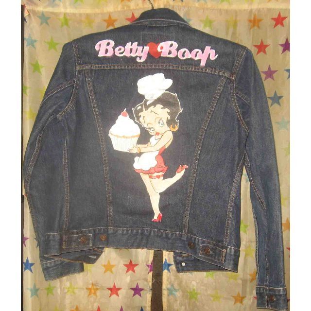 Betty Boop ベティちゃん Gジャン デニム ジャケット ヴィンテージ