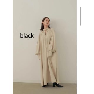 トゥデイフル(TODAYFUL)のlouren back tie corduroy dress(ロングワンピース/マキシワンピース)