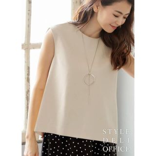 スタイルデリ(STYLE DELI)の【フレンチスリーブ背面ベルトTOPS】スタイルデリ(シャツ/ブラウス(半袖/袖なし))