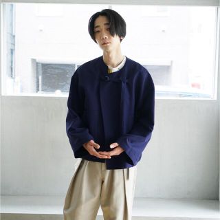 極美品】ohta オオタ セットアップ メンズ オーバーサイズ ノーカラー