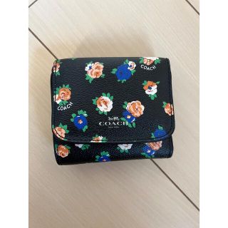 コーチ(COACH)のCOACH 花柄 財布 三つ折財布(財布)