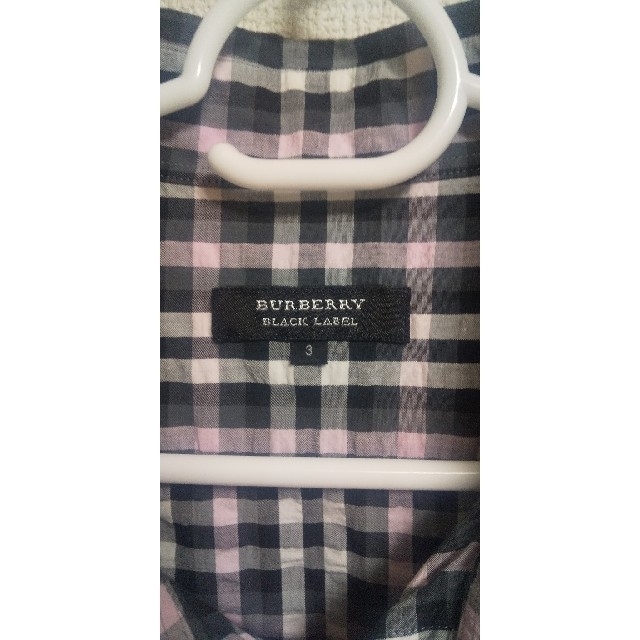 BURBERRY BLACK LABEL(バーバリーブラックレーベル)のバーバリーブラックレーベル　半袖シャツ メンズのトップス(シャツ)の商品写真