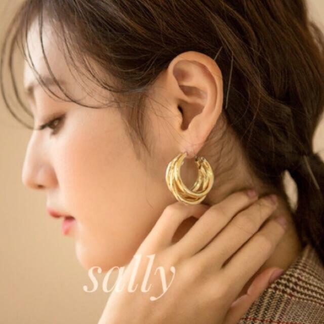BEAUTY&YOUTH UNITED ARROWS - sale【ゴールド】トリニティ フープ