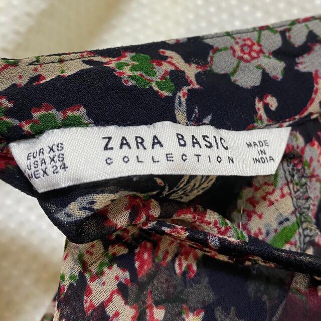 ZARA(ザラ)の花柄ブラウス レディースのトップス(シャツ/ブラウス(長袖/七分))の商品写真