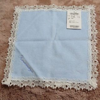 フェイラー(FEILER)の藍夕様　専用　近沢レース　川本屋コラボ　ティータイム　グリーン　ブルー(ハンカチ)