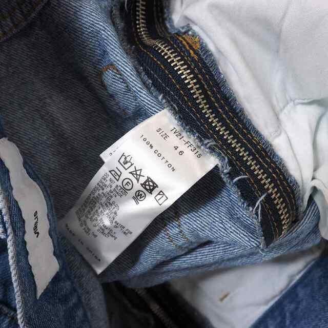 TOGA(トーガ)のトーガ ビリリース 22SS ジップ デニム パンツ 46 インディゴブルー メンズのパンツ(デニム/ジーンズ)の商品写真