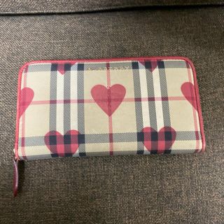 バーバリー(BURBERRY)のバーバリーハート長財布(財布)