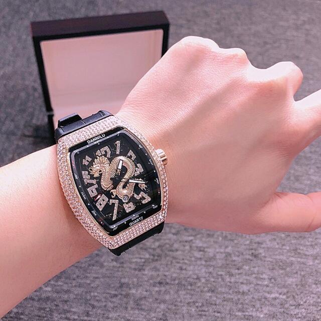 最高級　ジュエリーウォッチ　腕時計　CZパヴェダイヤ　定価29800円