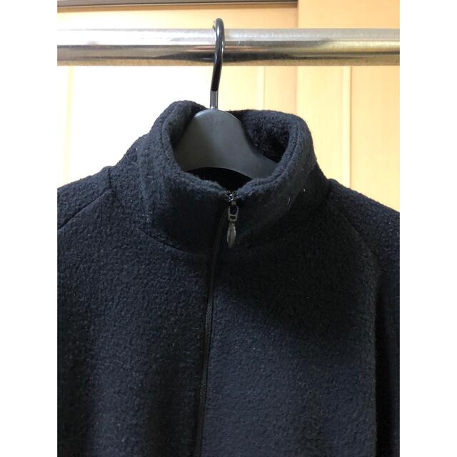 COMOLI(コモリ)の 21AW　COMOLI ウールフリースジップアップジャケット　サイズ2 メンズのトップス(ニット/セーター)の商品写真