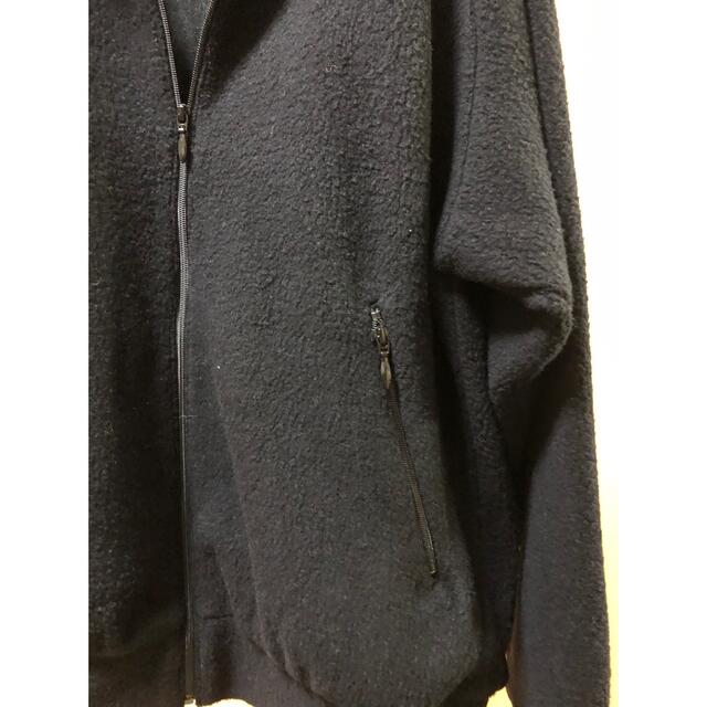 COMOLI(コモリ)の 21AW　COMOLI ウールフリースジップアップジャケット　サイズ2 メンズのトップス(ニット/セーター)の商品写真