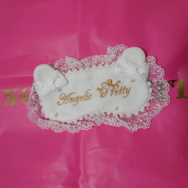 Angelic Pretty(アンジェリックプリティー)のAngelic Pretty☆クマ耳ヘッドドレス☆美品 レディースのヘアアクセサリー(カチューシャ)の商品写真