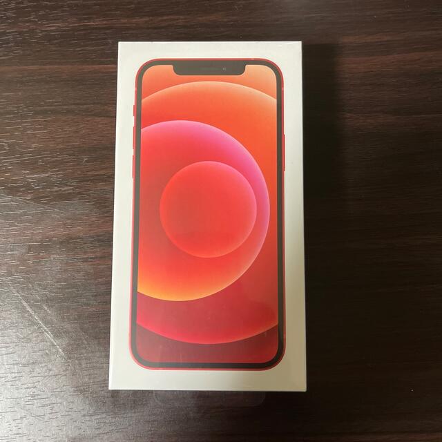 Apple iPhone12 256GB RED 新品未使用未開封品