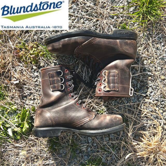 Blundstone(ブランドストーン)の【BLUNDSTONE】90s ブーツ　vintage 木村拓哉　希少　レザー メンズの靴/シューズ(ブーツ)の商品写真