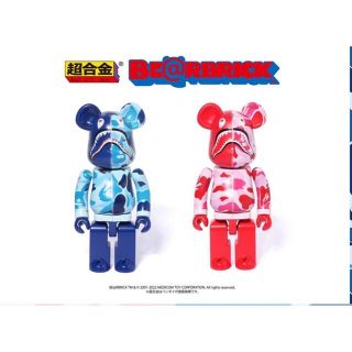 アベイシングエイプ(A BATHING APE)の超合金 BE@RBRICK BAPE(R) ABC CAMO SHARK (その他)