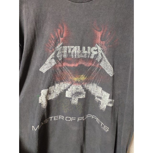 【値下げ不可】古着 80s METALLICA メンズのトップス(Tシャツ/カットソー(半袖/袖なし))の商品写真