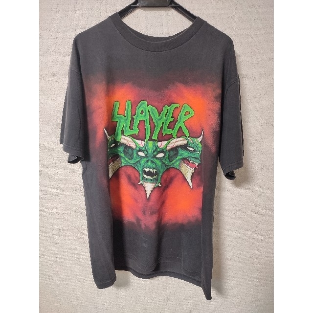 値下げ不可】 90s Slayer - Tシャツ/カットソー(半袖/袖なし)