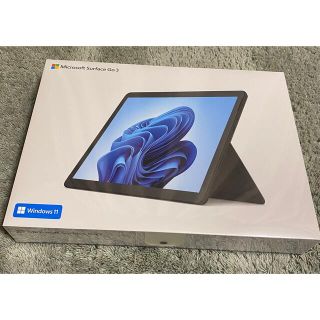 マイクロソフト(Microsoft)のMicrosoft Surface Go 3 黒 10.5 8VA-00030(ノートPC)