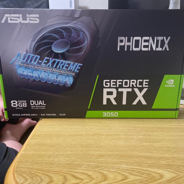 スマホ/家電/カメラASUS GEFORCE RTX 3050