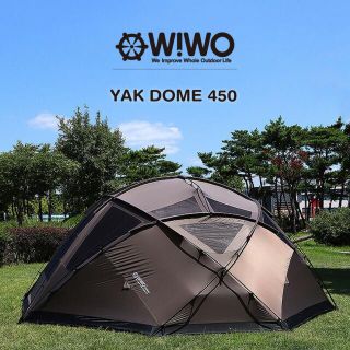 スノーピーク(Snow Peak)のWIWO ウィーオ YAKDOME450 ヤクドーム450(テント/タープ)