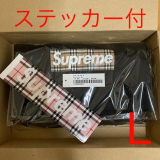 シュプリーム(Supreme)のSupreme burberry box logo tee L(Tシャツ/カットソー(半袖/袖なし))