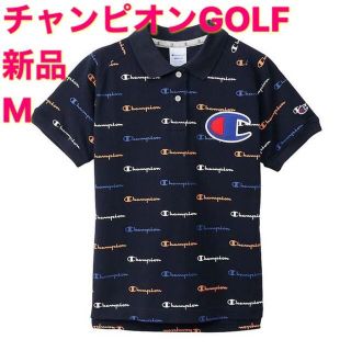 チャンピオン(Champion)の最終処分 新品M チャンピオンゴルフ 半袖ポロシャツ レディス(ウエア)