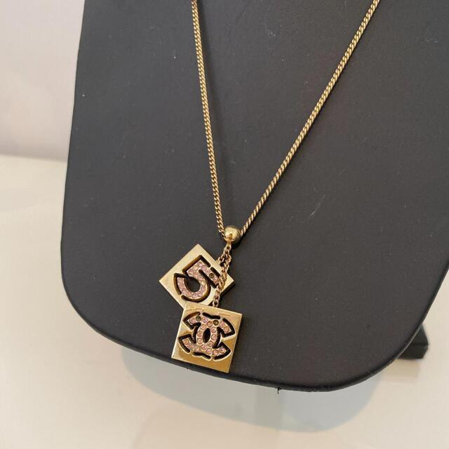 送料無料/即納】 CHANEL ネックレス -- カラーストーン GLD レディース ...