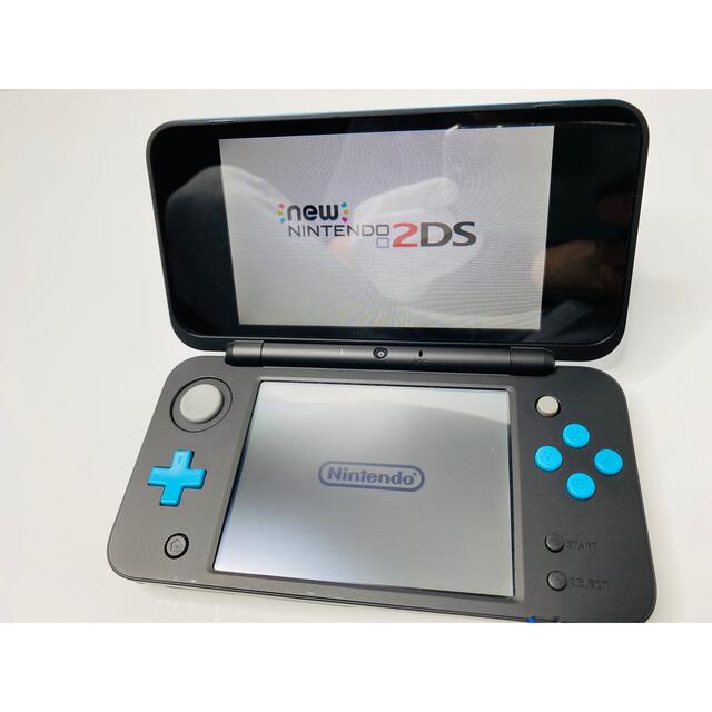 「Nintendo 2DS NEWニンテンドー 本体 LLブラック×ターコイズ」 8