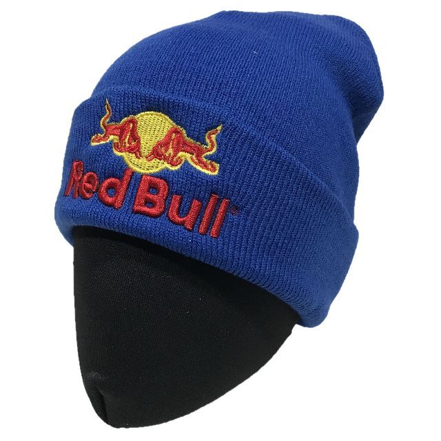 Red Bull レッドブル ベーシックロゴ ワッチニットキャップ (ブルー) | フリマアプリ ラクマ